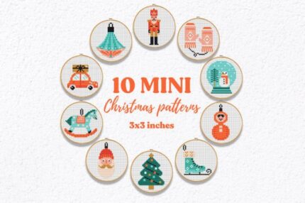 10 Christmas Cross Stitch Patterns Pdf