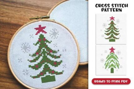 Christmas Tree Cross Stitch Pattern