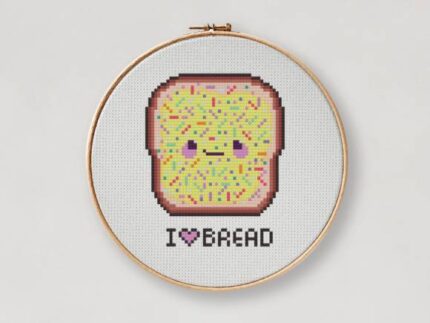 Fairy Bread Cross Stitch Pattern